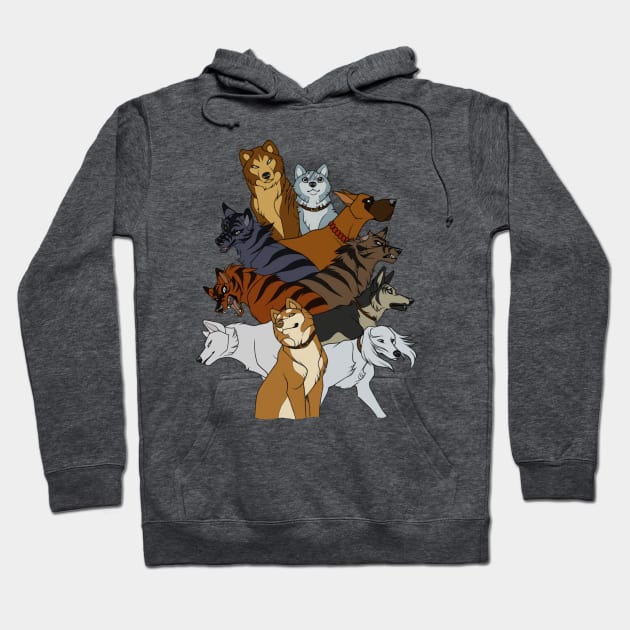 Ginga Nagareboshi Gin Hoodie by FlannMoriath